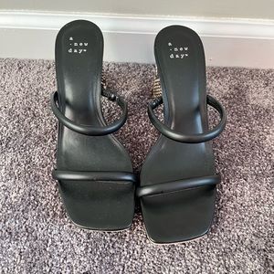 Cass Square Toe Heel from A New Day (Target)